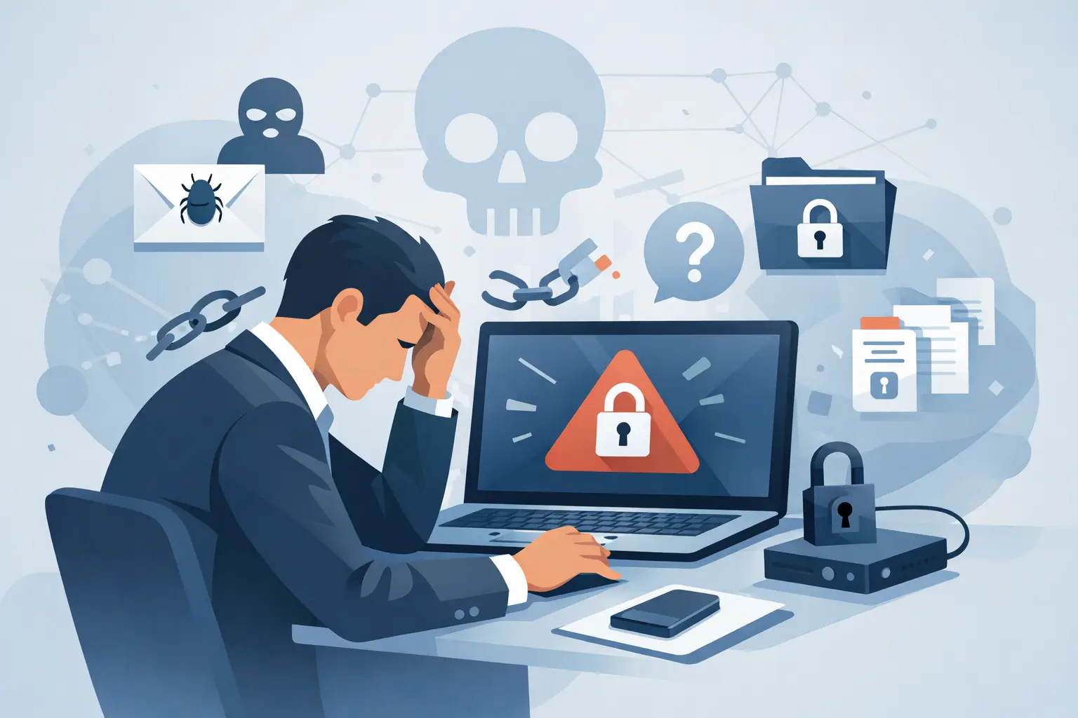 Wat te doen na ransomware aanval?