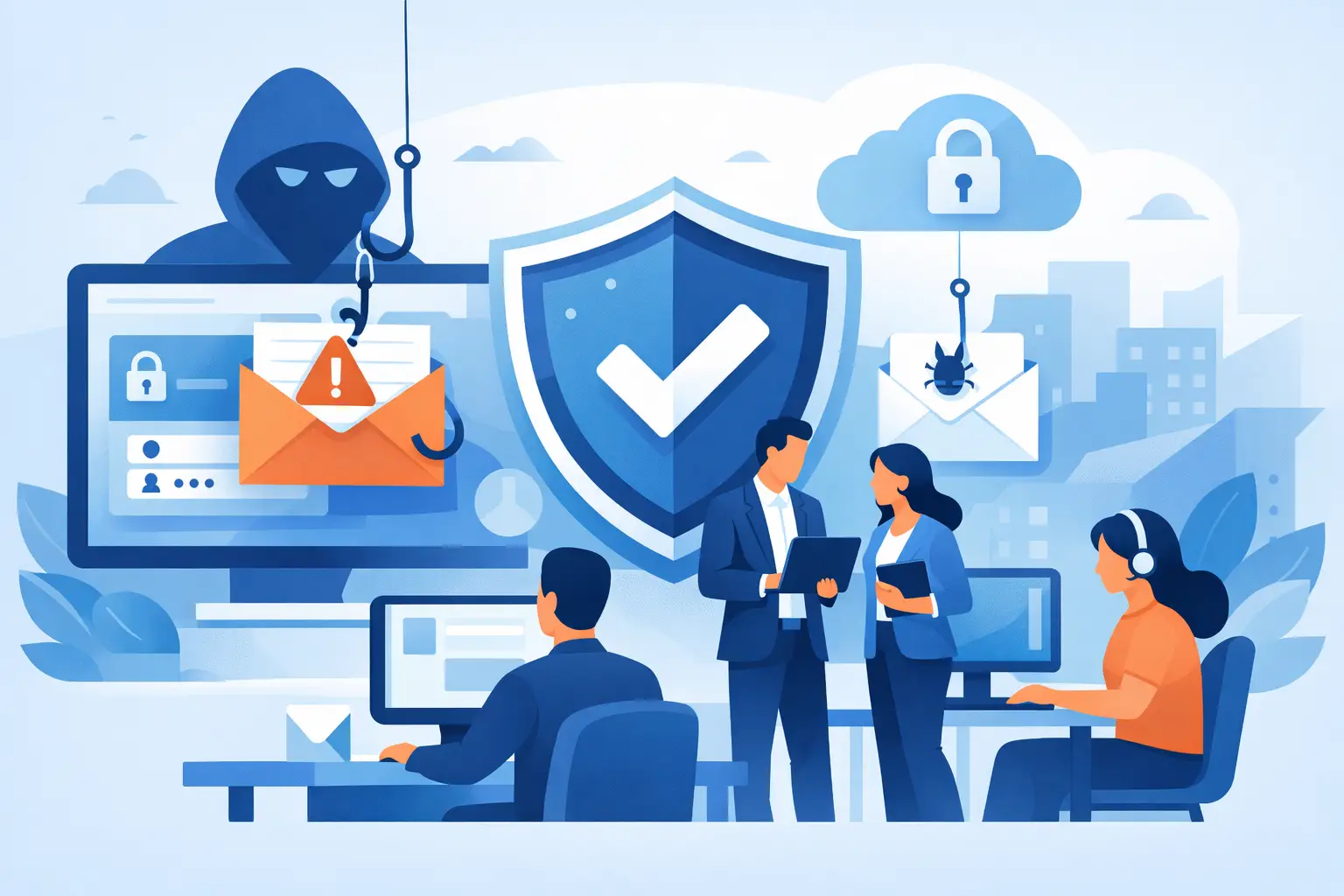 Phishing bescherming medewerkers regelen