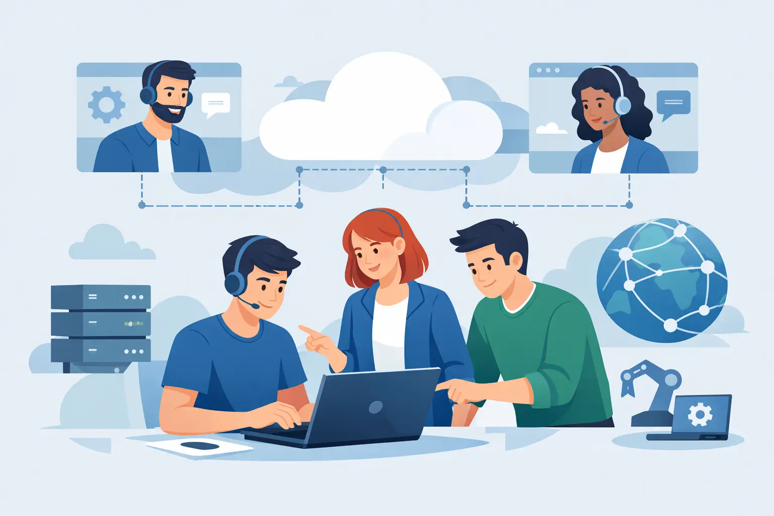 Intern IT-team of outsourcing: wat werkt?