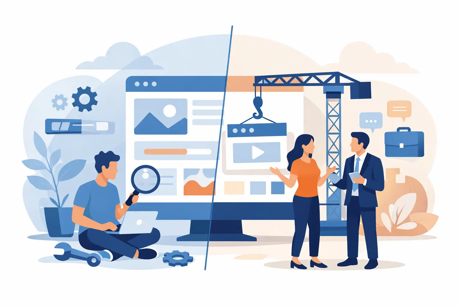 Website onderhoud uitbesteden of zelf doen?