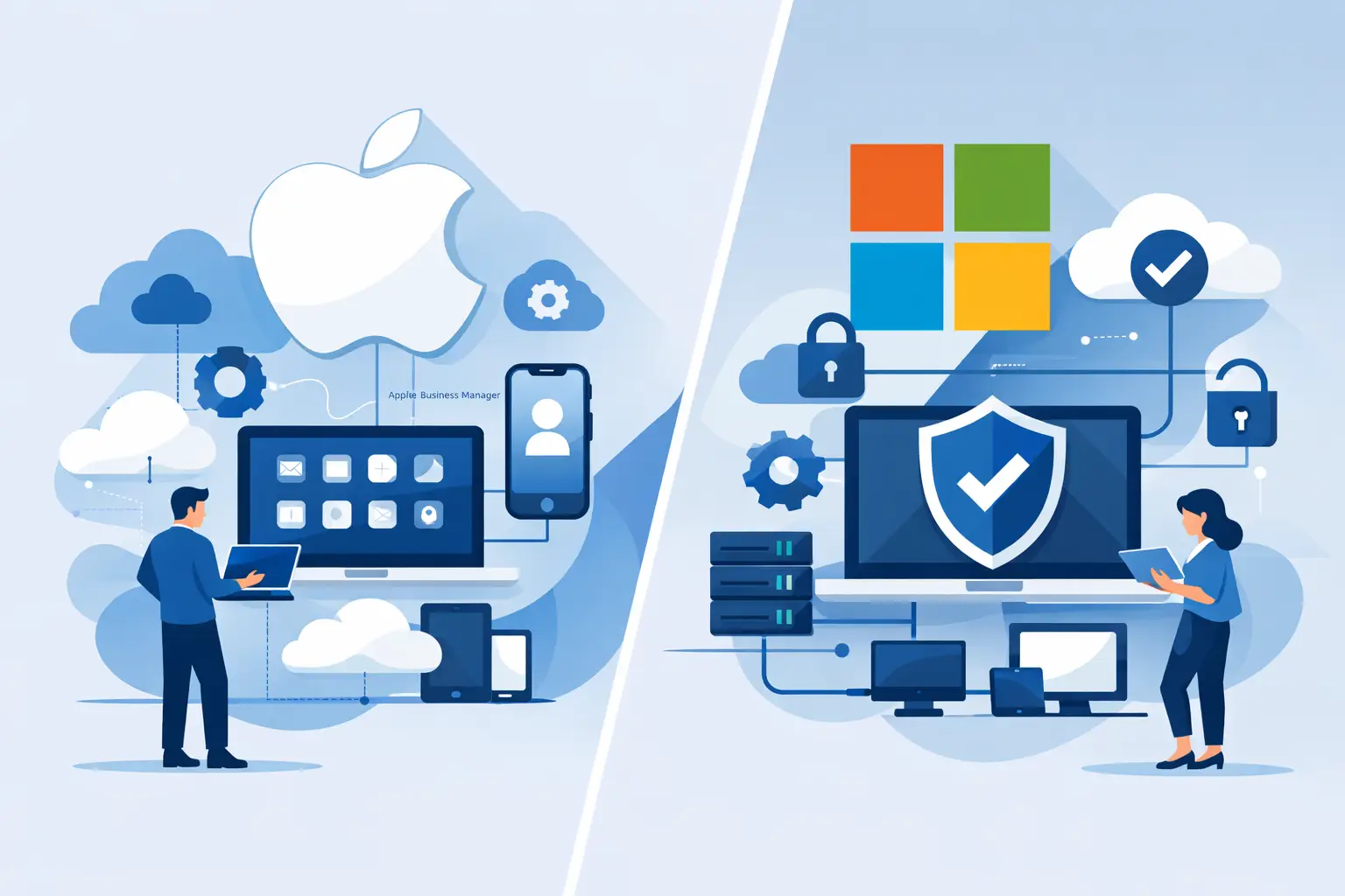 Apple Business Manager versus Intune uitgelegd