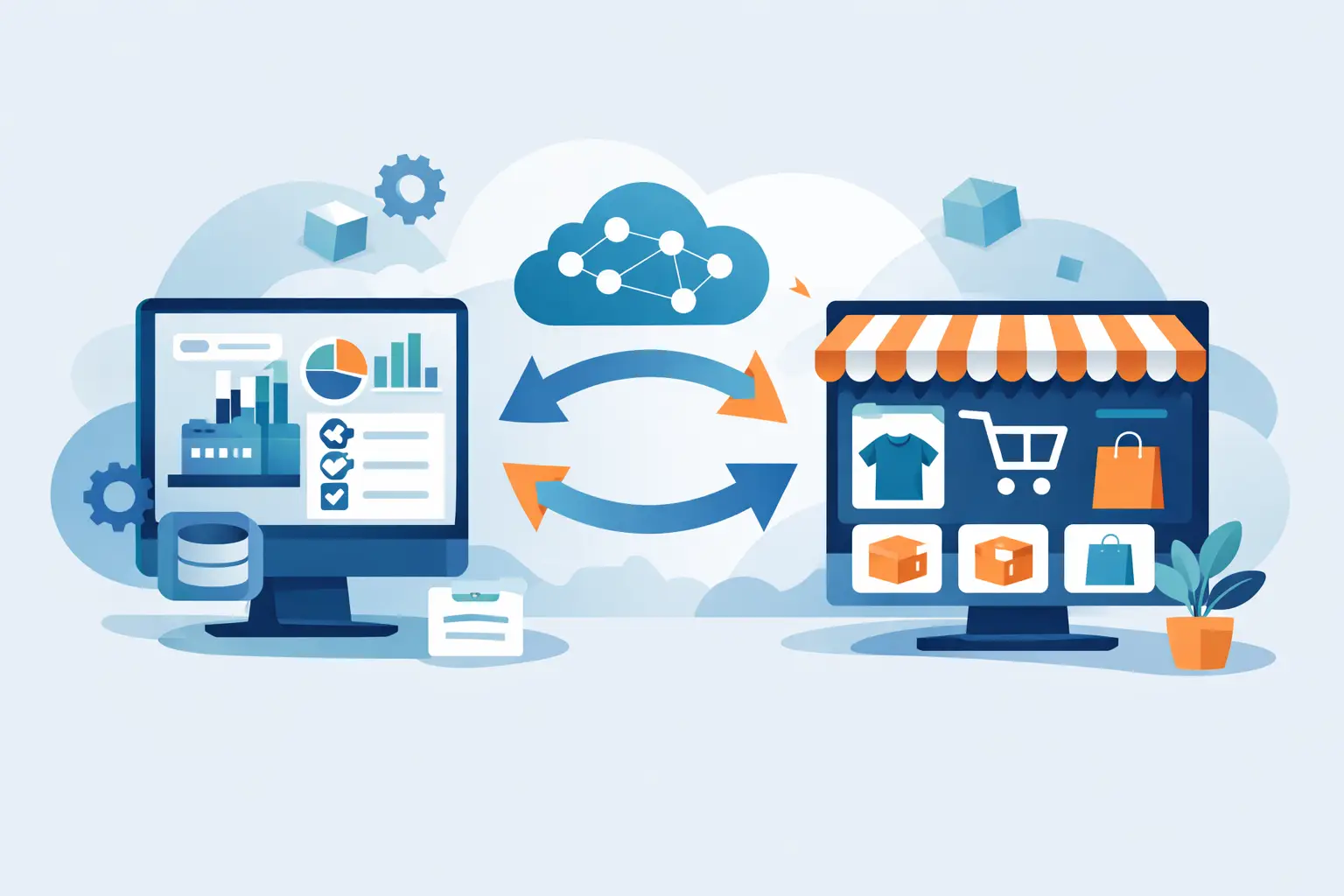 ERP koppelen met webshop zonder chaos