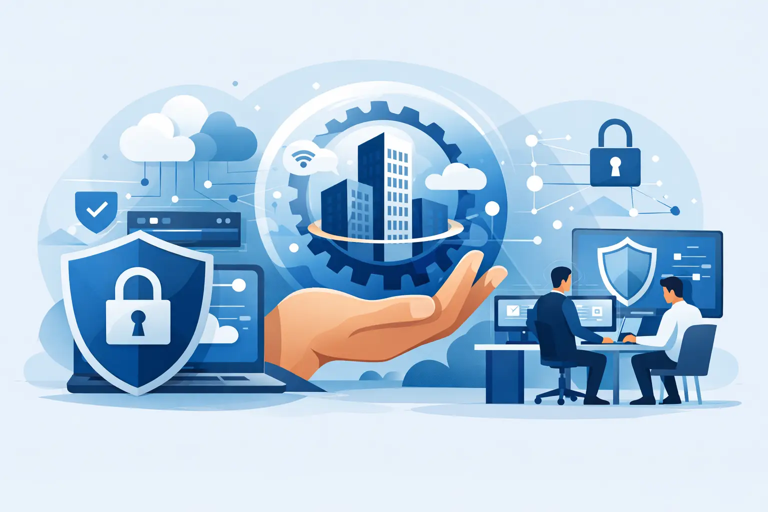 Cybersecurity diensten die uw bedrijf draaiend houden