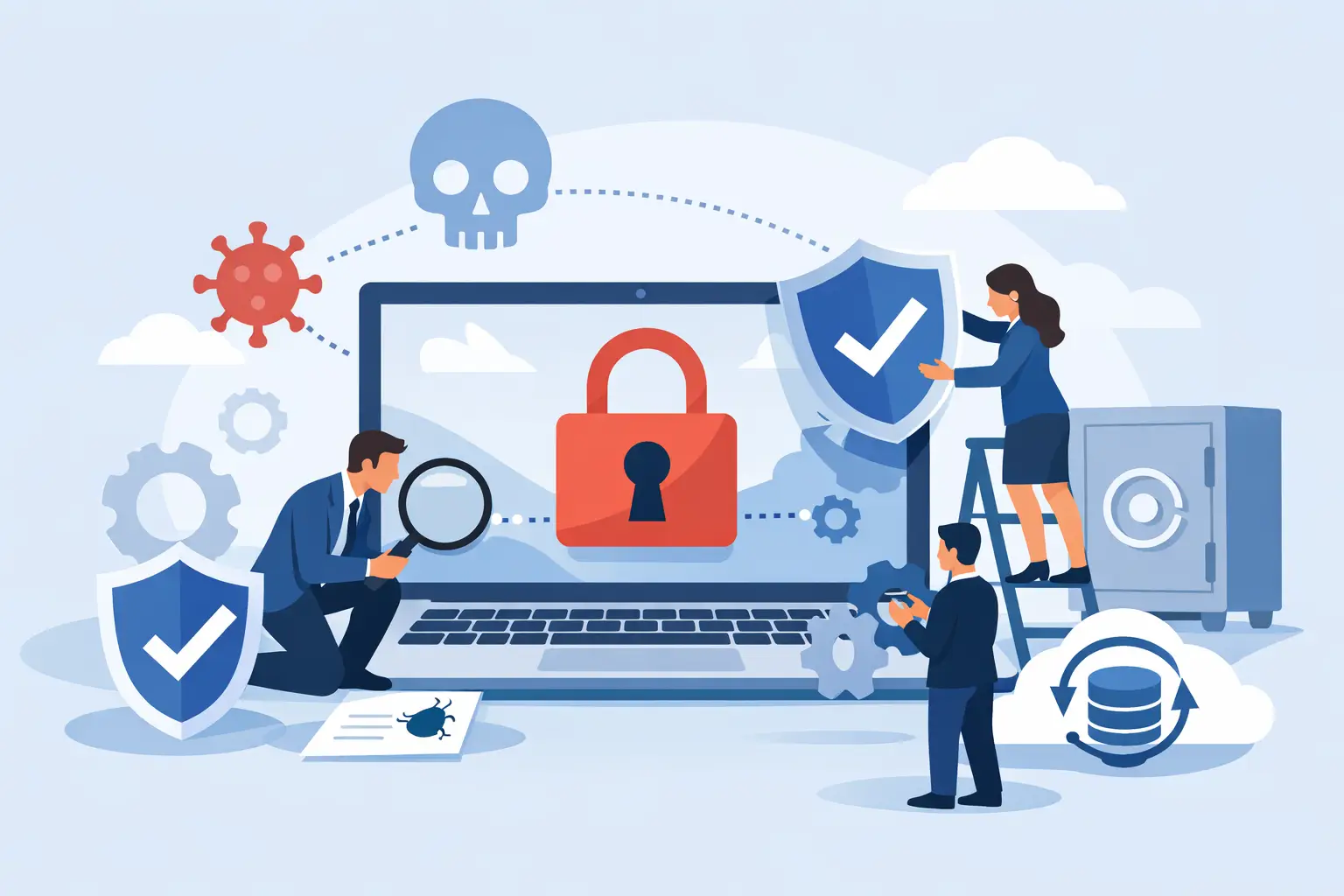 Ransomware schade beperken: stappenplan