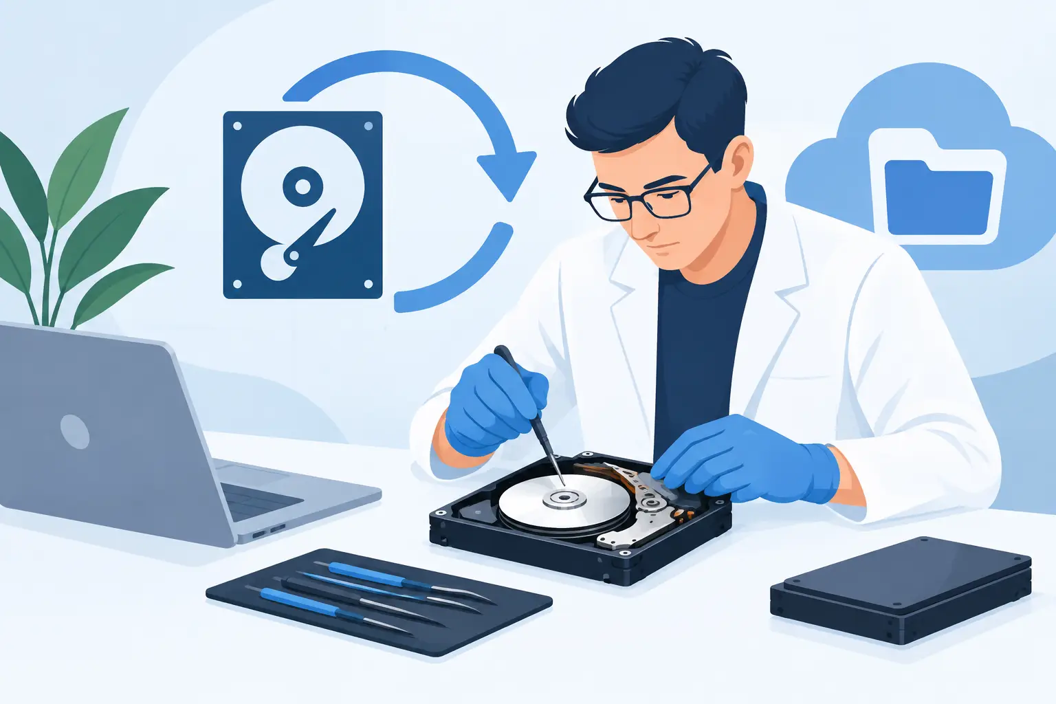Wanneer professionele data recovery inschakelen?