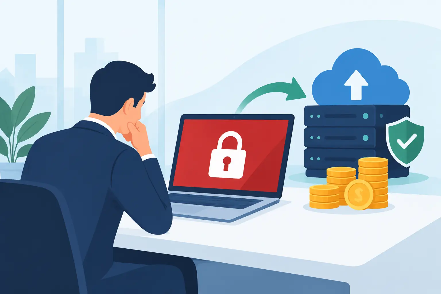 Hoeveel kost ransomware herstel voor uw bedrijf?