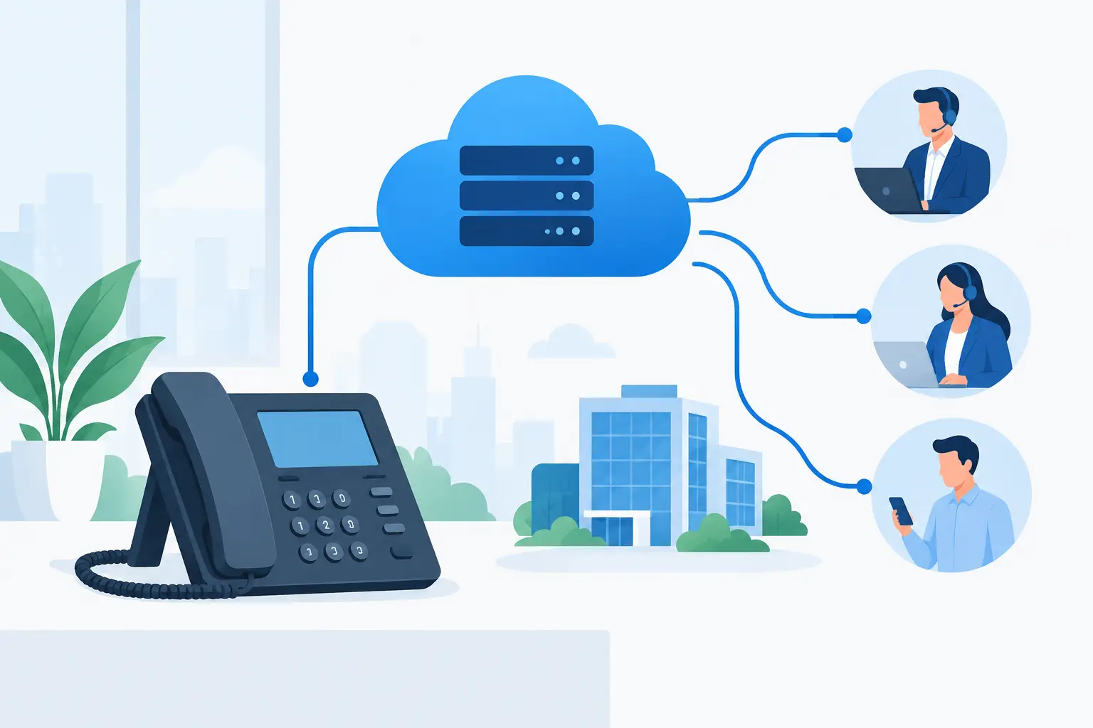 SIP-trunk of VoIP-centrale voor bedrijven